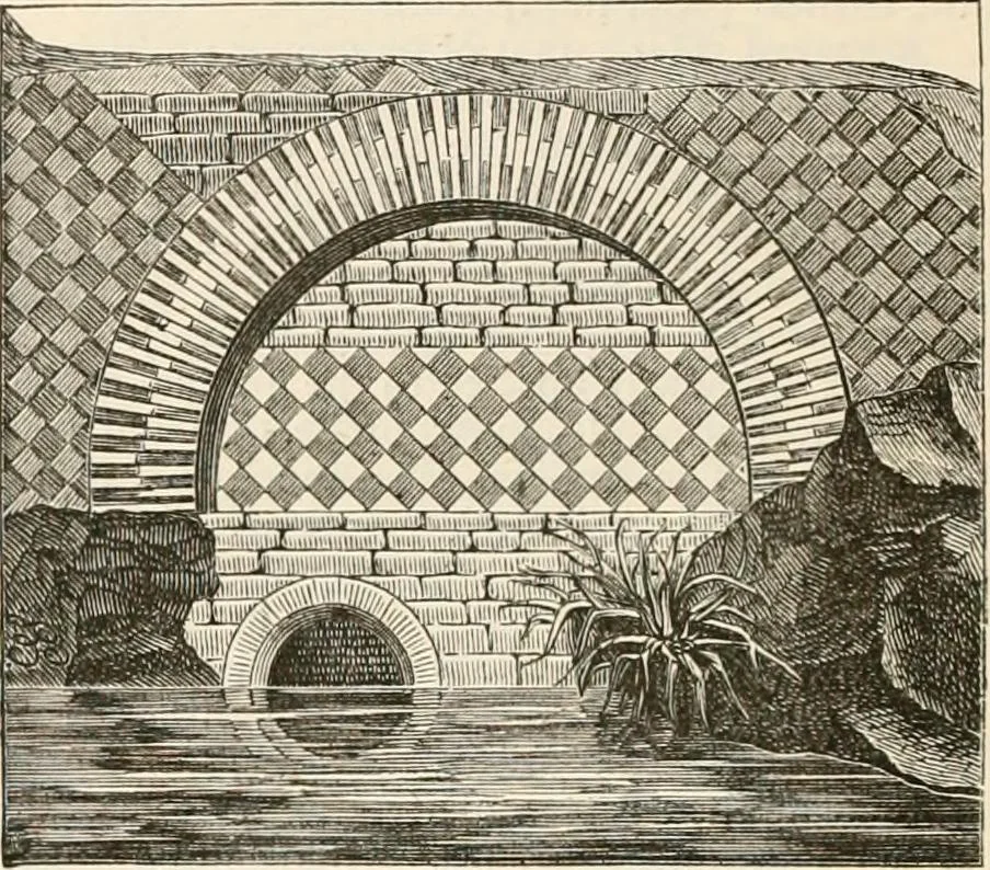 An illustration from An illustrated dictionary of words used in art and archaeology. Explaining terms frequently used in works on architecture, arms, bronzes, Christian art, colour, costume, decoration, devices, emblems, heraldry, lace, personal ornaments, pottery, painting, sculpture, &c, with their derivations, 1883, leaf 295