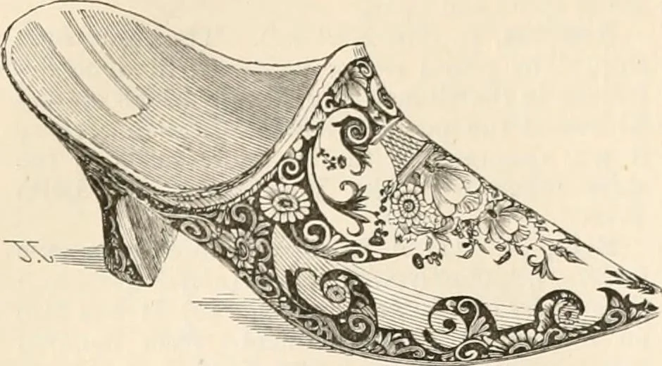 An illustration from An illustrated dictionary of words used in art and archaeology. Explaining terms frequently used in works on architecture, arms, bronzes, Christian art, colour, costume, decoration, devices, emblems, heraldry, lace, personal ornaments, pottery, painting, sculpture, &c, with their derivations, 1883, leaf 301