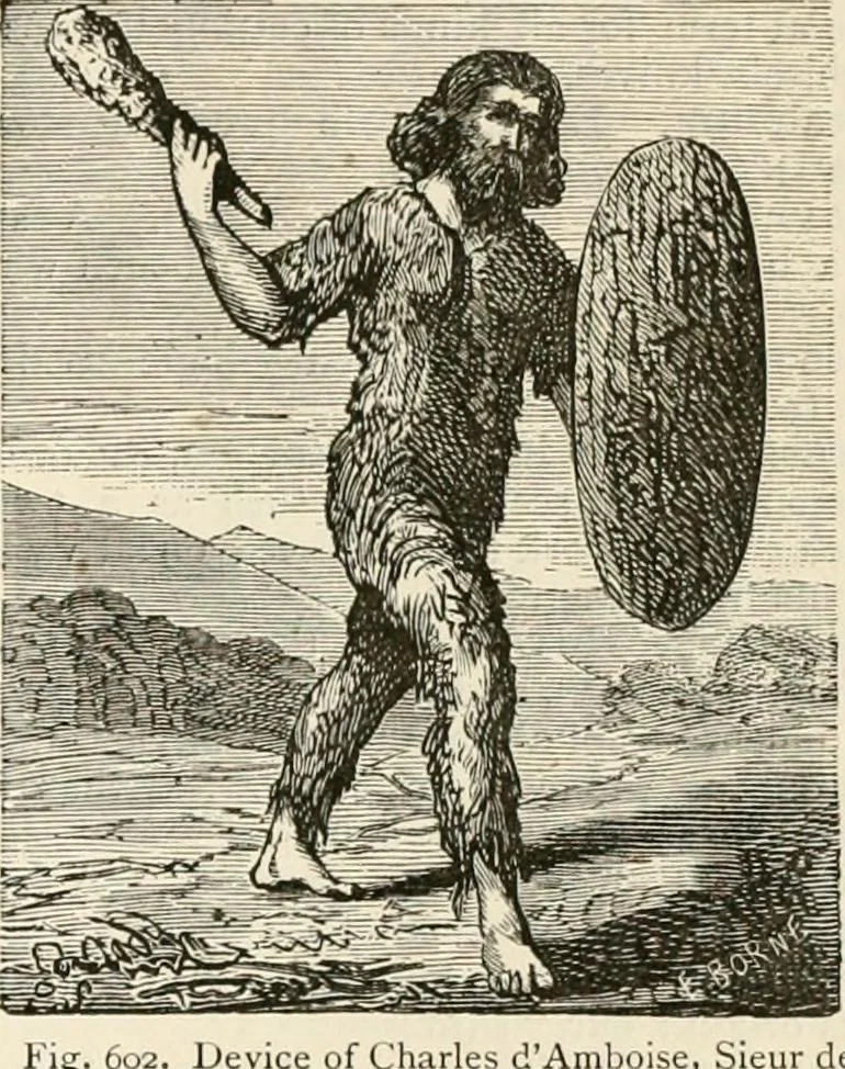 An illustration from An illustrated dictionary of words used in art and archaeology. Explaining terms frequently used in works on architecture, arms, bronzes, Christian art, colour, costume, decoration, devices, emblems, heraldry, lace, personal ornaments, pottery, painting, sculpture, &c, with their derivations, 1883, leaf 306