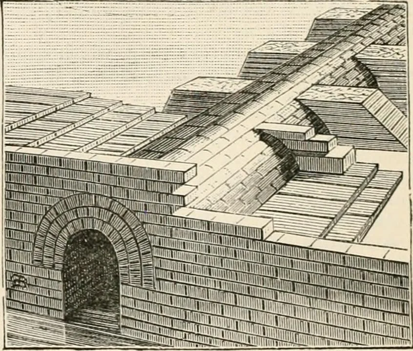 An illustration from An illustrated dictionary of words used in art and archaeology. Explaining terms frequently used in works on architecture, arms, bronzes, Christian art, colour, costume, decoration, devices, emblems, heraldry, lace, personal ornaments, pottery, painting, sculpture, &c, with their derivations, 1883, leaf 31