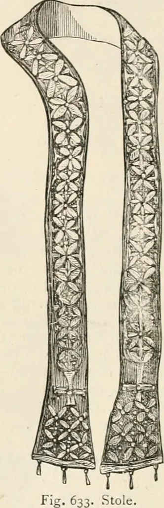 An illustration from An illustrated dictionary of words used in art and archaeology. Explaining terms frequently used in works on architecture, arms, bronzes, Christian art, colour, costume, decoration, devices, emblems, heraldry, lace, personal ornaments, pottery, painting, sculpture, &c, with their derivations, 1883, leaf 323