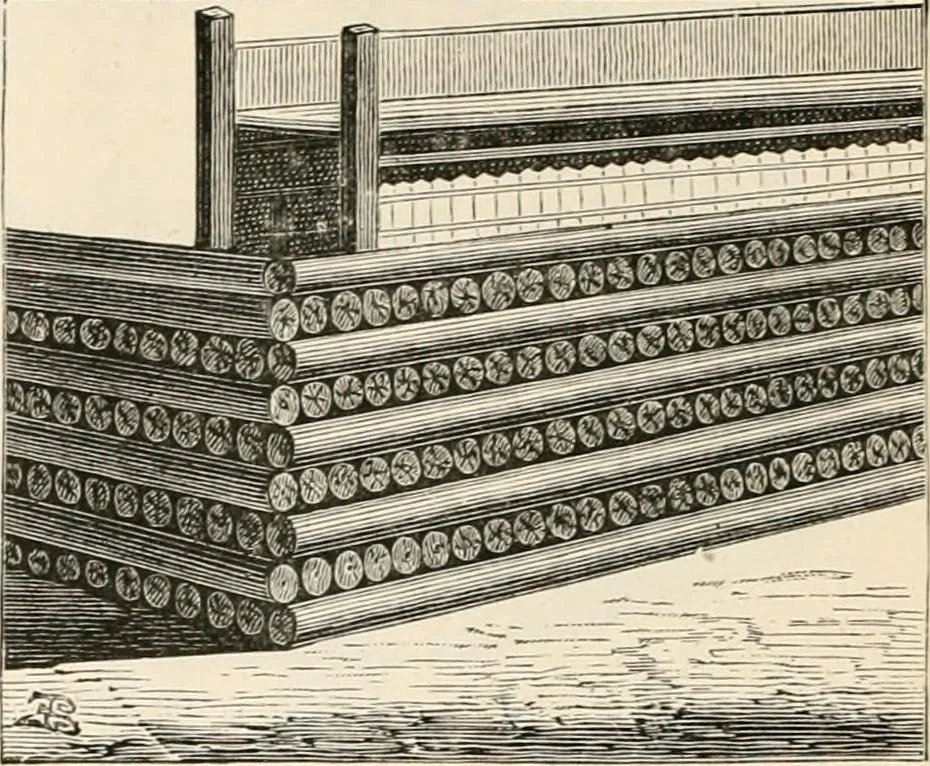 An illustration from An illustrated dictionary of words used in art and archaeology. Explaining terms frequently used in works on architecture, arms, bronzes, Christian art, colour, costume, decoration, devices, emblems, heraldry, lace, personal ornaments, pottery, painting, sculpture, &c, with their derivations, 1883, leaf 325