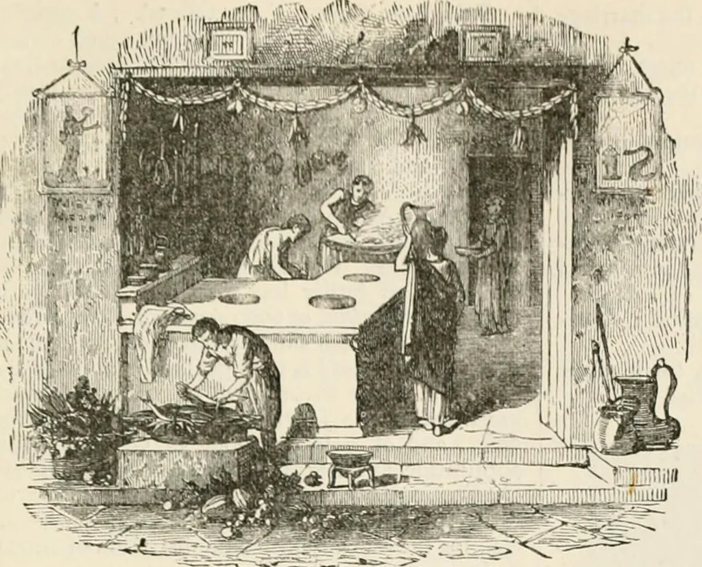 An illustration from An illustrated dictionary of words used in art and archaeology. Explaining terms frequently used in works on architecture, arms, bronzes, Christian art, colour, costume, decoration, devices, emblems, heraldry, lace, personal ornaments, pottery, painting, sculpture, &c, with their derivations, 1883, leaf 328