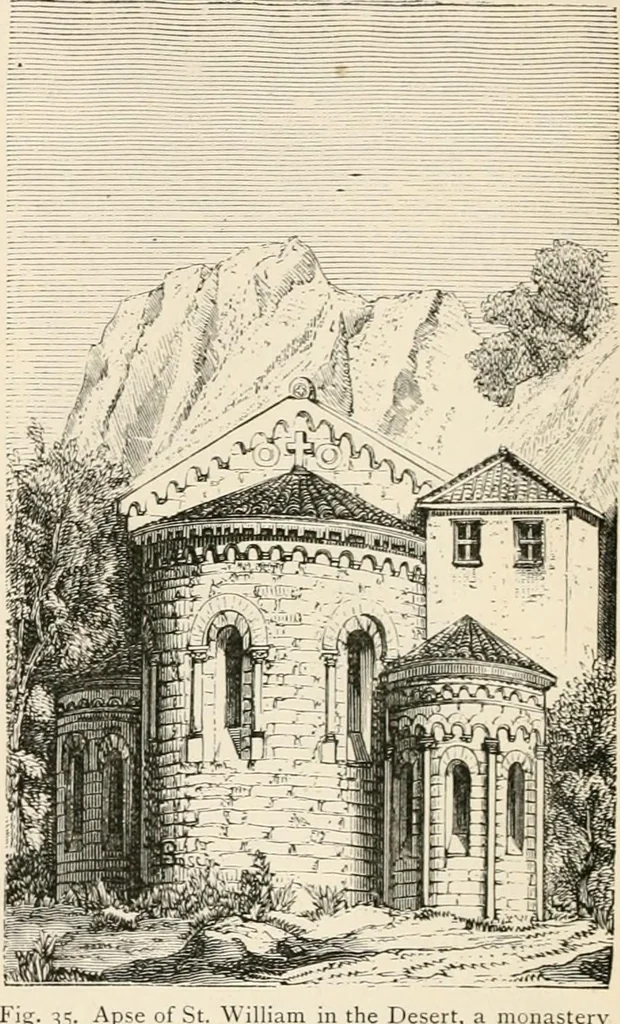 An illustration from An illustrated dictionary of words used in art and archaeology. Explaining terms frequently used in works on architecture, arms, bronzes, Christian art, colour, costume, decoration, devices, emblems, heraldry, lace, personal ornaments, pottery, painting, sculpture, &c, with their derivations, 1883, leaf 33