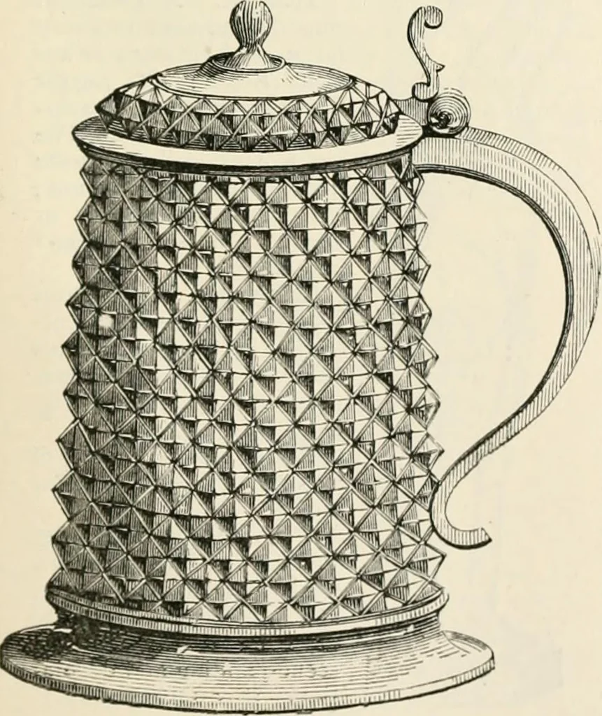 An illustration from An illustrated dictionary of words used in art and archaeology. Explaining terms frequently used in works on architecture, arms, bronzes, Christian art, colour, costume, decoration, devices, emblems, heraldry, lace, personal ornaments, pottery, painting, sculpture, &c, with their derivations, 1883, leaf 330