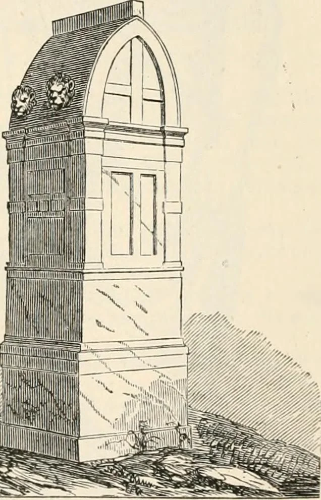 An illustration from An illustrated dictionary of words used in art and archaeology. Explaining terms frequently used in works on architecture, arms, bronzes, Christian art, colour, costume, decoration, devices, emblems, heraldry, lace, personal ornaments, pottery, painting, sculpture, &c, with their derivations, 1883, leaf 339