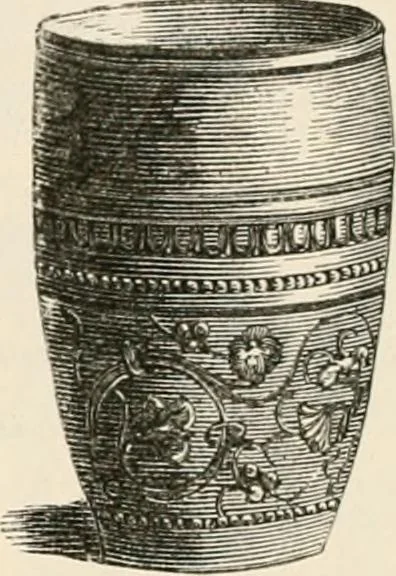 An illustration from An illustrated dictionary of words used in art and archaeology. Explaining terms frequently used in works on architecture, arms, bronzes, Christian art, colour, costume, decoration, devices, emblems, heraldry, lace, personal ornaments, pottery, painting, sculpture, &c, with their derivations, 1883, leaf 35