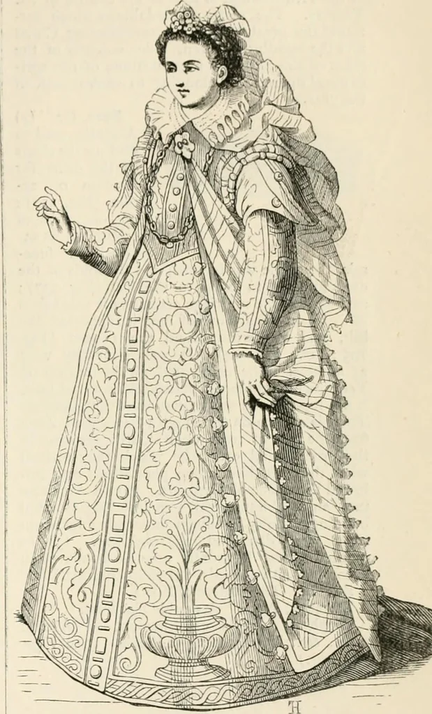 An illustration from An illustrated dictionary of words used in art and archaeology. Explaining terms frequently used in works on architecture, arms, bronzes, Christian art, colour, costume, decoration, devices, emblems, heraldry, lace, personal ornaments, pottery, painting, sculpture, &c, with their derivations, 1883, leaf 366