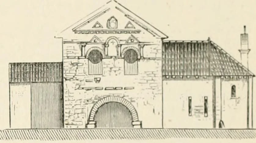 An illustration from An illustrated dictionary of words used in art and archaeology. Explaining terms frequently used in works on architecture, arms, bronzes, Christian art, colour, costume, decoration, devices, emblems, heraldry, lace, personal ornaments, pottery, painting, sculpture, &c, with their derivations, 1883, leaf 48