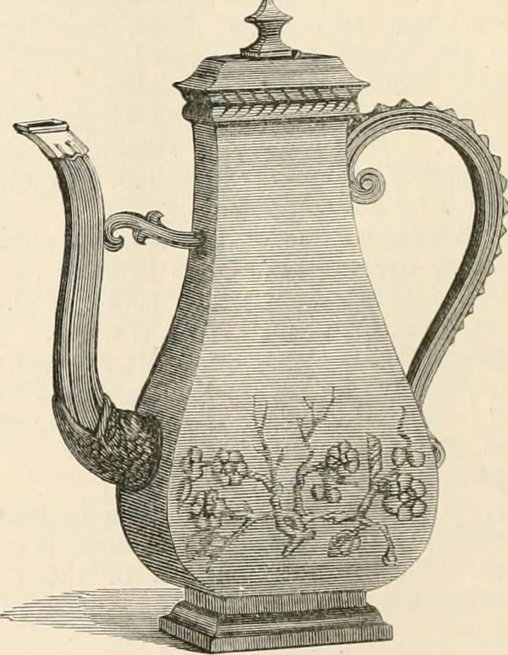 An illustration from An illustrated dictionary of words used in art and archaeology. Explaining terms frequently used in works on architecture, arms, bronzes, Christian art, colour, costume, decoration, devices, emblems, heraldry, lace, personal ornaments, pottery, painting, sculpture, &c, with their derivations, 1883, leaf 59