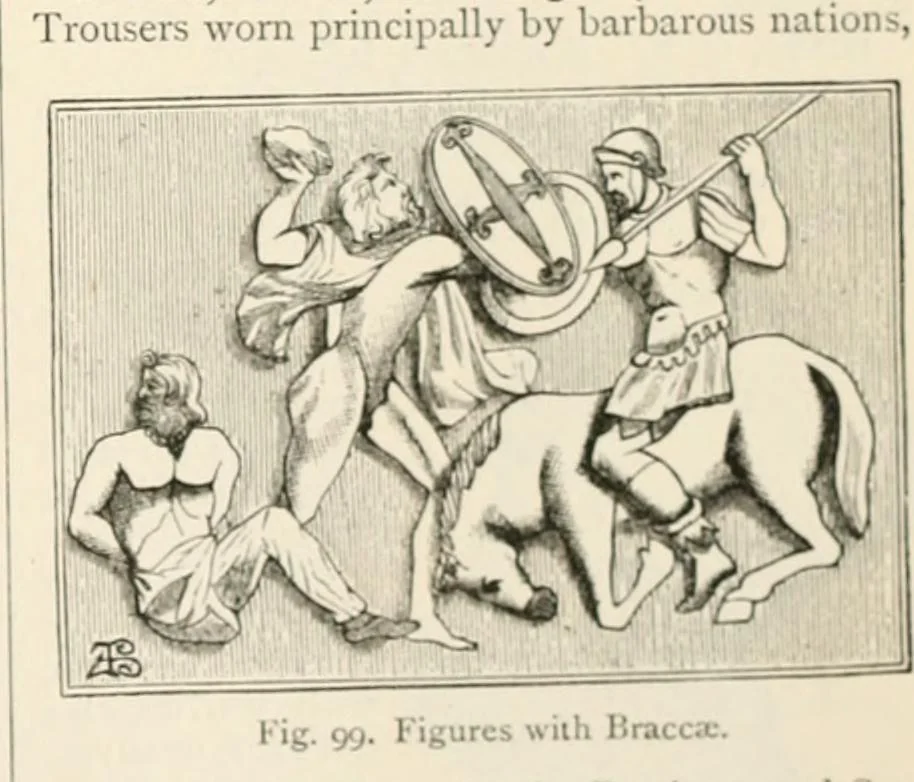An illustration from An illustrated dictionary of words used in art and archaeology. Explaining terms frequently used in works on architecture, arms, bronzes, Christian art, colour, costume, decoration, devices, emblems, heraldry, lace, personal ornaments, pottery, painting, sculpture, &c, with their derivations, 1883, leaf 60
