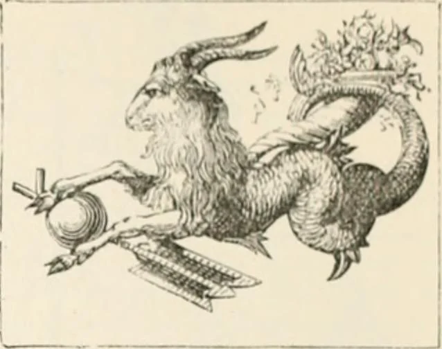 An illustration from An illustrated dictionary of words used in art and archaeology. Explaining terms frequently used in works on architecture, arms, bronzes, Christian art, colour, costume, decoration, devices, emblems, heraldry, lace, personal ornaments, pottery, painting, sculpture, &c, with their derivations, 1883, leaf 72