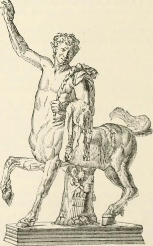 An illustration from An illustrated dictionary of words used in art and archaeology. Explaining terms frequently used in works on architecture, arms, bronzes, Christian art, colour, costume, decoration, devices, emblems, heraldry, lace, personal ornaments, pottery, painting, sculpture, &c, with their derivations, 1883, leaf 78