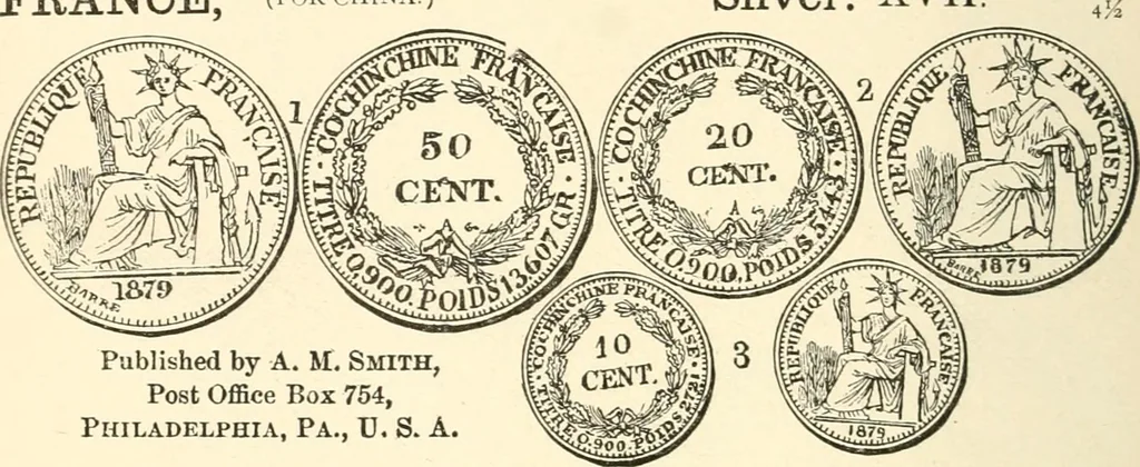 An illustration from Illustrated encyclopaedia of gold and silver coins of the world; illustrating the modern, ancient, current and curious, from A.D. 1885 back to B.C. 700, 1886, leaf 113