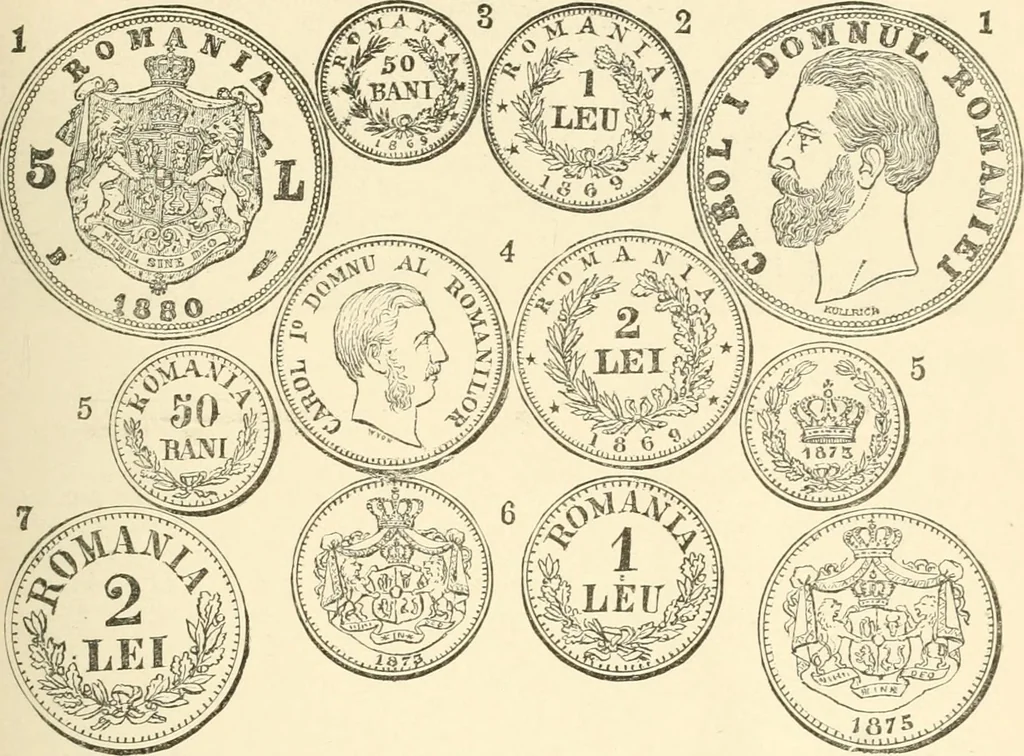 An illustration from Illustrated encyclopaedia of gold and silver coins of the world; illustrating the modern, ancient, current and curious, from A.D. 1885 back to B.C. 700, 1886, leaf 228