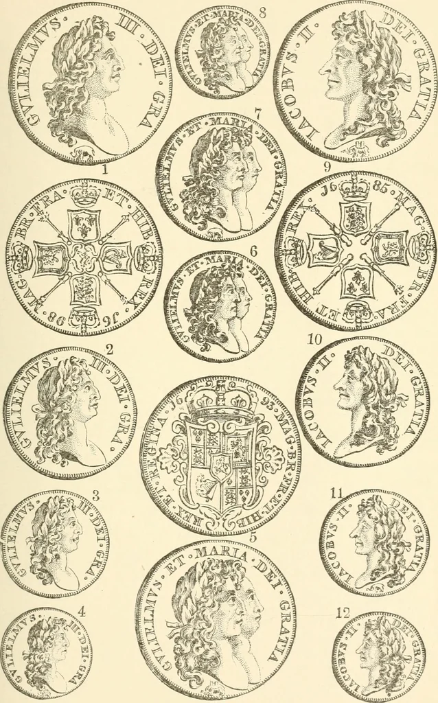 An illustration from Illustrated encyclopaedia of gold and silver coins of the world; illustrating the modern, ancient, current and curious, from A.D. 1885 back to B.C. 700, 1886, leaf 236