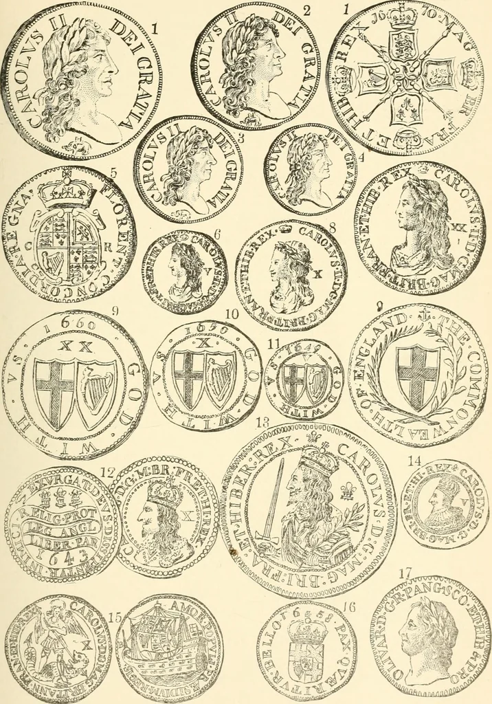 An illustration from Illustrated encyclopaedia of gold and silver coins of the world; illustrating the modern, ancient, current and curious, from A.D. 1885 back to B.C. 700, 1886, leaf 238