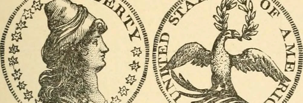 An illustration from Illustrated encyclopaedia of gold and silver coins of the world; illustrating the modern, ancient, current and curious, from A.D. 1885 back to B.C. 700, 1886, leaf 24