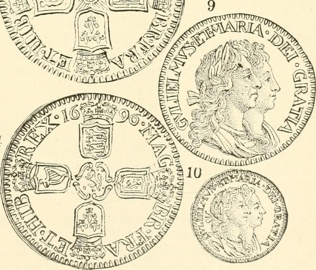 An illustration from Illustrated encyclopaedia of gold and silver coins of the world; illustrating the modern, ancient, current and curious, from A.D. 1885 back to B.C. 700, 1886, leaf 254