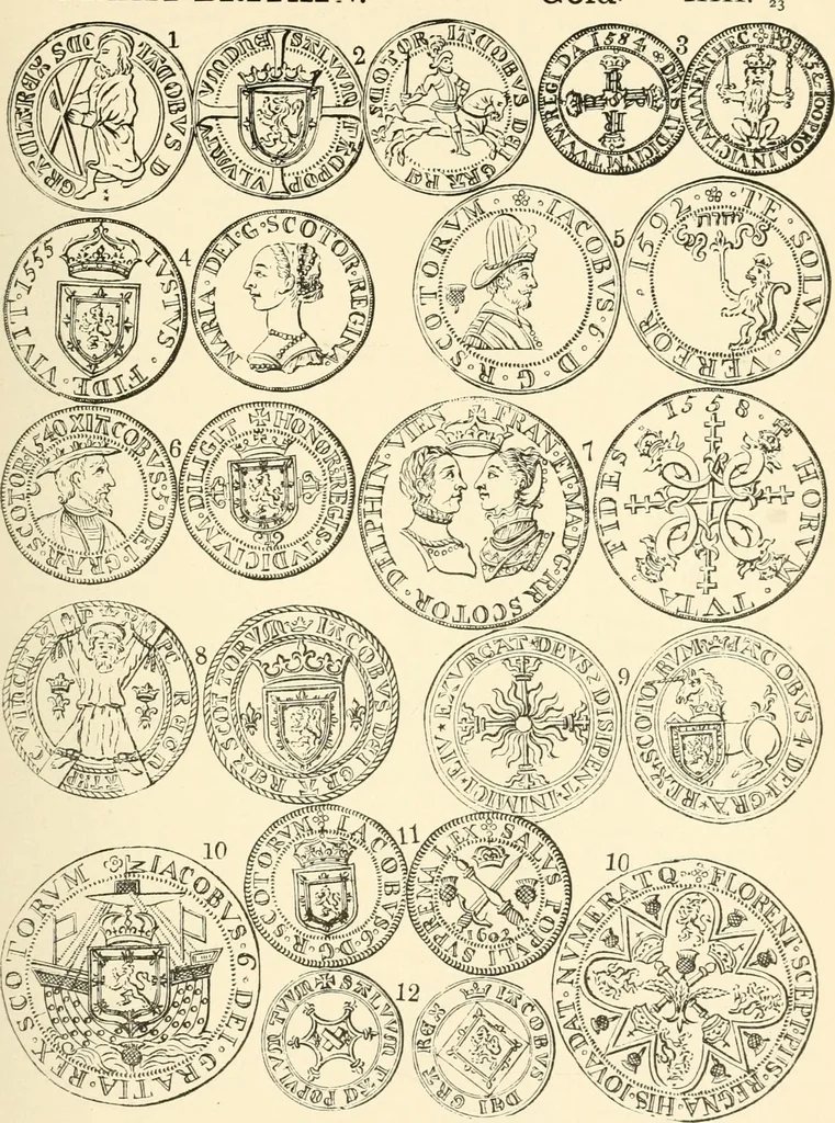 An illustration from Illustrated encyclopaedia of gold and silver coins of the world; illustrating the modern, ancient, current and curious, from A.D. 1885 back to B.C. 700, 1886, leaf 268