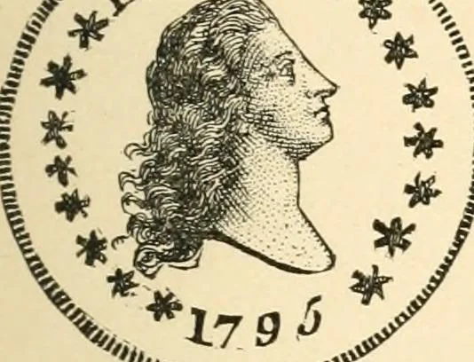 An illustration from Illustrated encyclopaedia of gold and silver coins of the world; illustrating the modern, ancient, current and curious, from A.D. 1885 back to B.C. 700, 1886, leaf 30