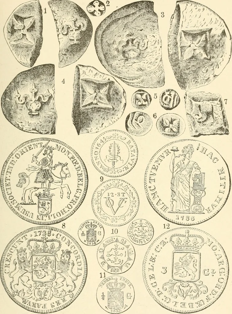 An illustration from Illustrated encyclopaedia of gold and silver coins of the world; illustrating the modern, ancient, current and curious, from A.D. 1885 back to B.C. 700, 1886, leaf 306