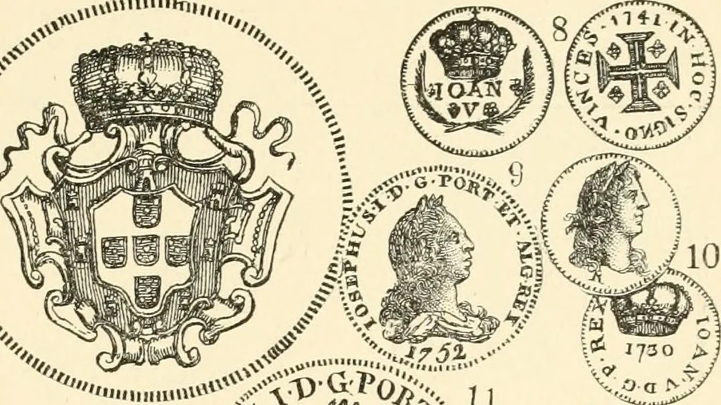 An illustration from Illustrated encyclopaedia of gold and silver coins of the world; illustrating the modern, ancient, current and curious, from A.D. 1885 back to B.C. 700, 1886, leaf 376