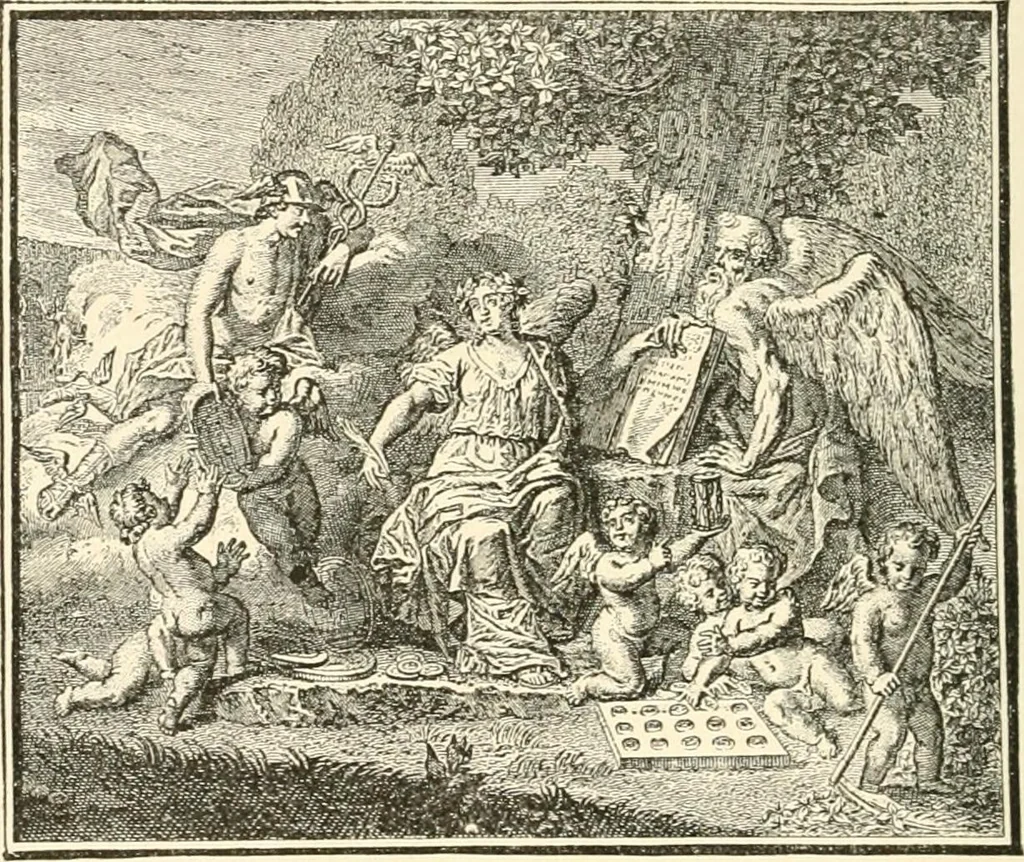An illustration from Illustrated encyclopaedia of gold and silver coins of the world; illustrating the modern, ancient, current and curious, from A.D. 1885 back to B.C. 700, 1886, leaf 379