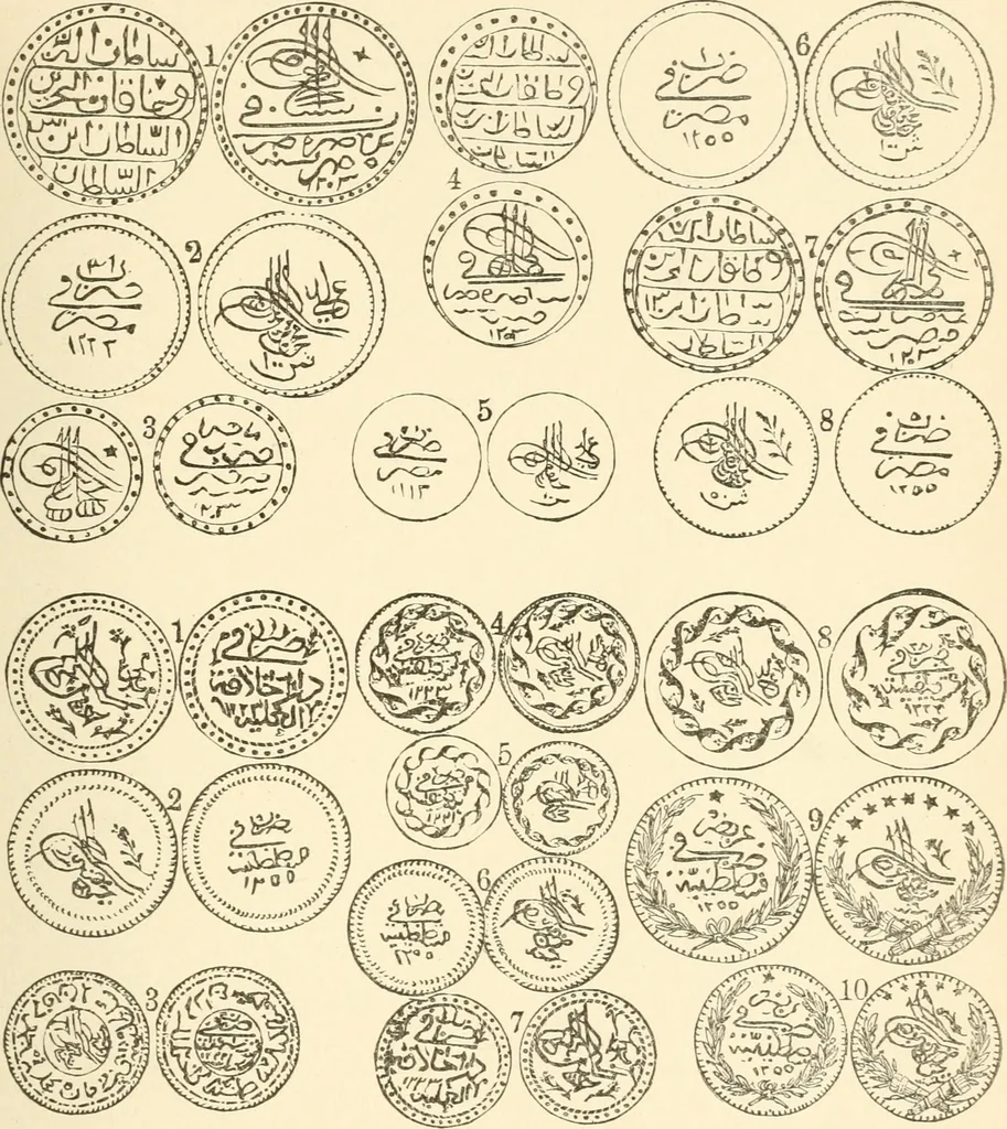 An illustration from Illustrated encyclopaedia of gold and silver coins of the world; illustrating the modern, ancient, current and curious, from A.D. 1885 back to B.C. 700, 1886, leaf 426