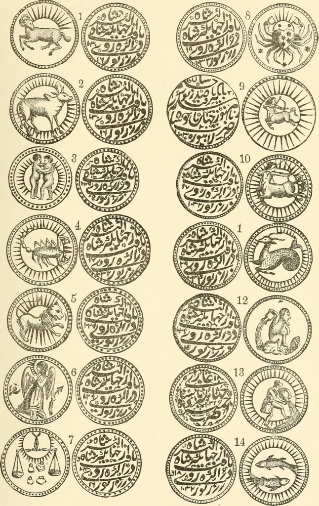 An illustration from Illustrated encyclopaedia of gold and silver coins of the world; illustrating the modern, ancient, current and curious, from A.D. 1885 back to B.C. 700, 1886, leaf 430
