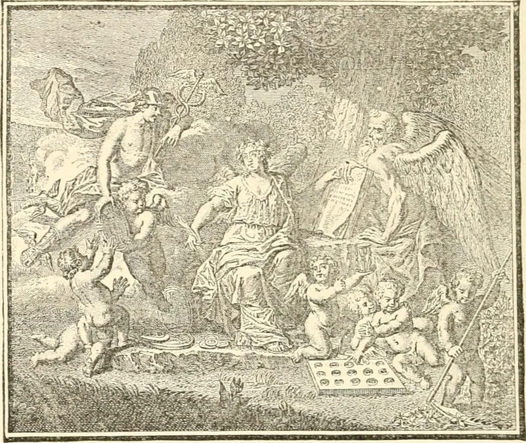 An illustration from Illustrated encyclopaedia of gold and silver coins of the world; illustrating the modern, ancient, current and curious, from A.D. 1885 back to B.C. 700, 1886, leaf 449