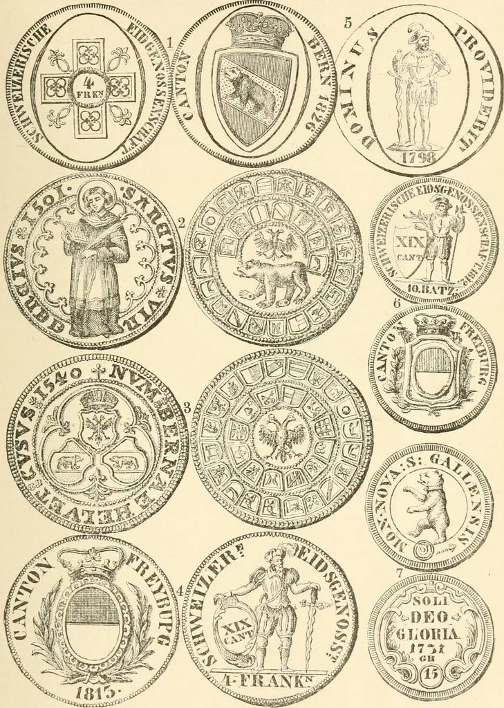 An illustration from Illustrated encyclopaedia of gold and silver coins of the world; illustrating the modern, ancient, current and curious, from A.D. 1885 back to B.C. 700, 1886, leaf 462