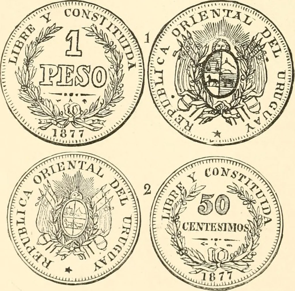 An illustration from Illustrated encyclopaedia of gold and silver coins of the world; illustrating the modern, ancient, current and curious, from A.D. 1885 back to B.C. 700, 1886, leaf 61