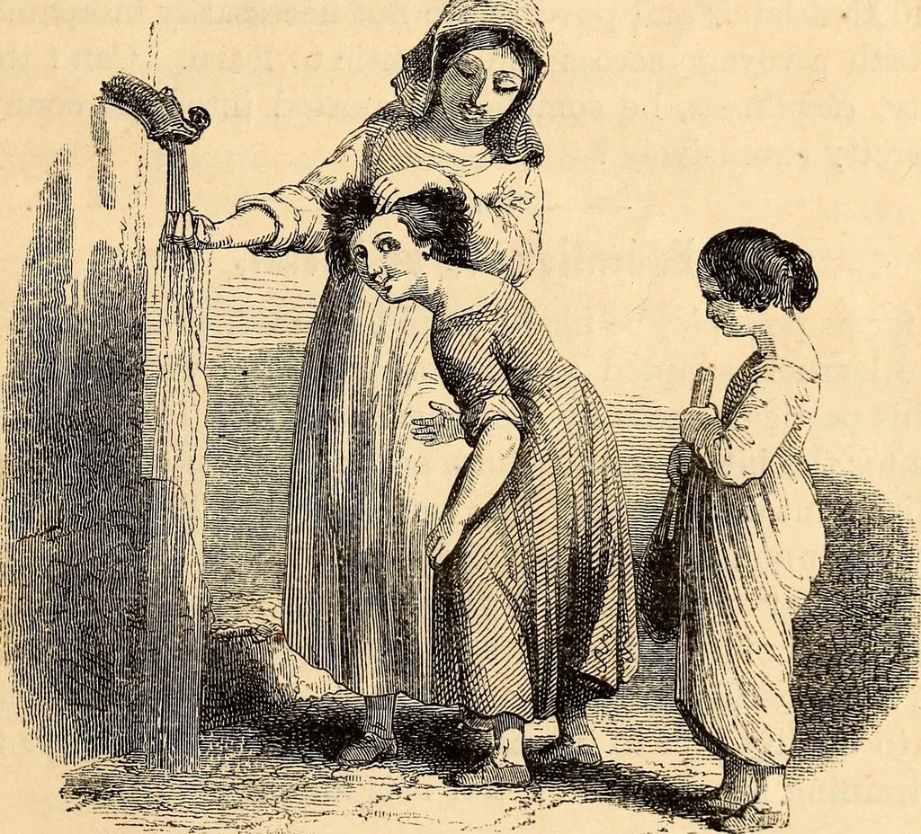 An illustration from The illustrated family Christian almanac for the United States, for the year of our Lord and Saviour Jesus Christ, 1867, 1866, leaf 26