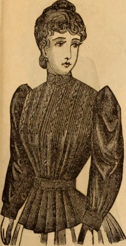 An illustration from Illustrated fashion catalogue : summer, 1890, 1890, leaf 10