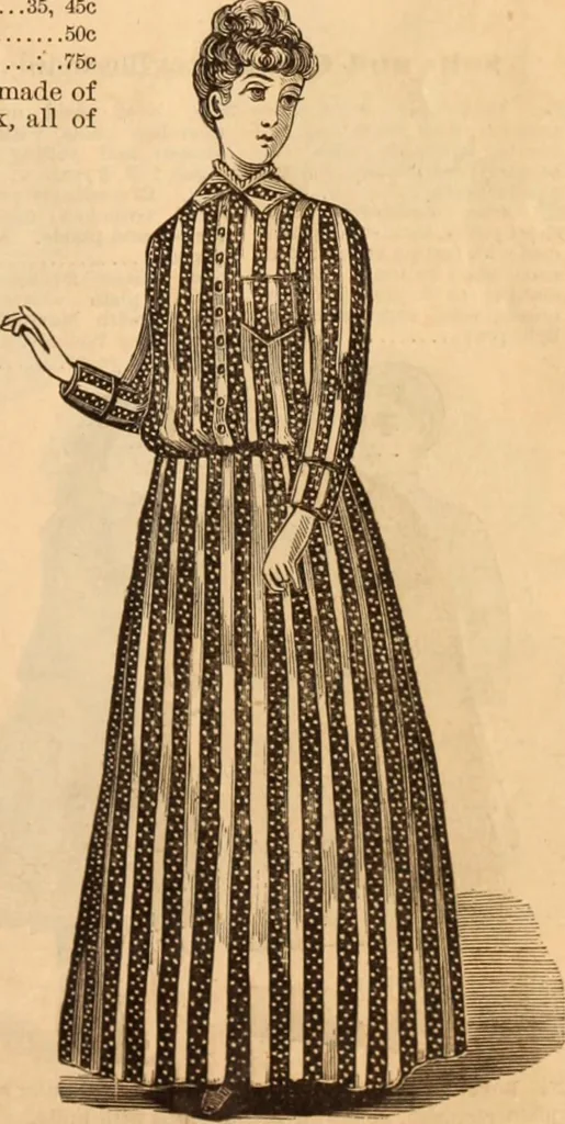 An illustration from Illustrated fashion catalogue : summer, 1890, 1890, leaf 10