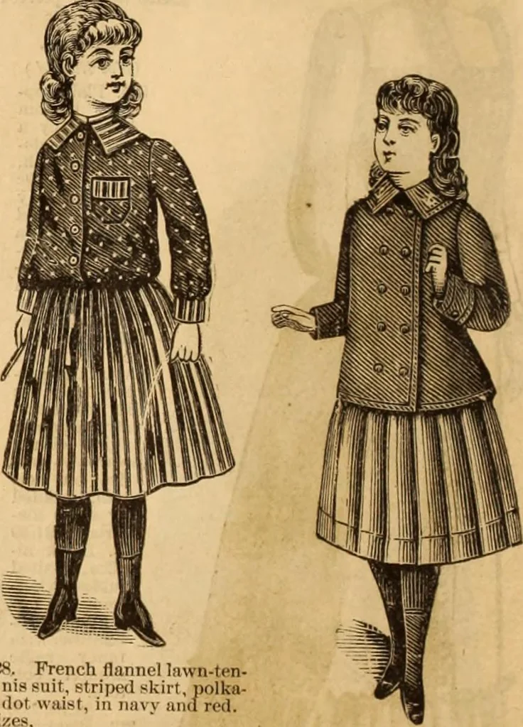 An illustration from Illustrated fashion catalogue : summer, 1890, 1890, leaf 11