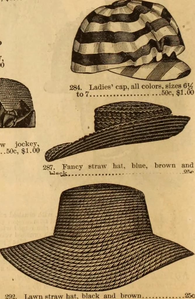 An illustration from Illustrated fashion catalogue : summer, 1890, 1890, leaf 13