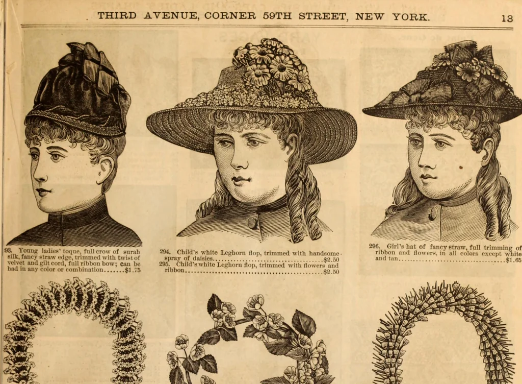An illustration from Illustrated fashion catalogue : summer, 1890, 1890, leaf 14