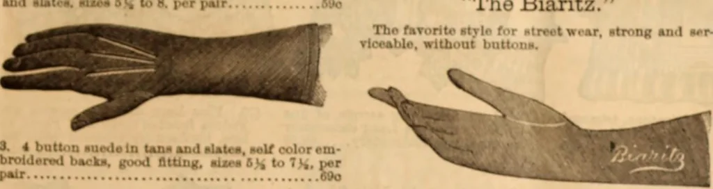 An illustration from Illustrated fashion catalogue : summer, 1890, 1890, leaf 18