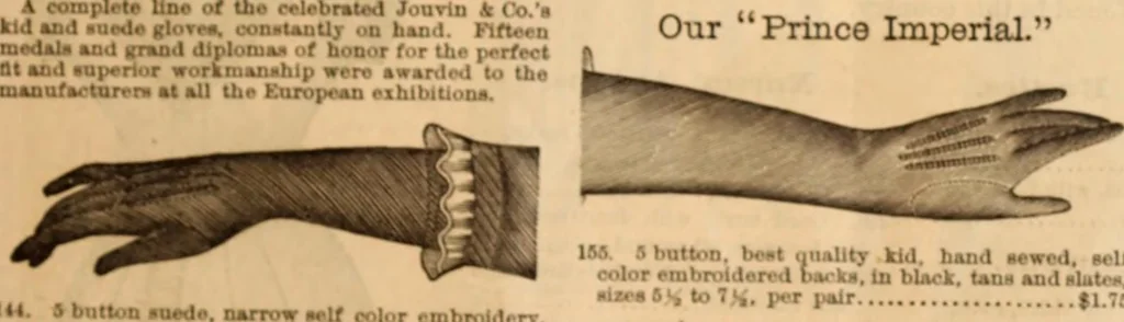 An illustration from Illustrated fashion catalogue : summer, 1890, 1890, leaf 18