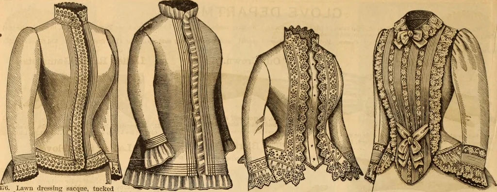 An illustration from Illustrated fashion catalogue : summer, 1890, 1890, leaf 19