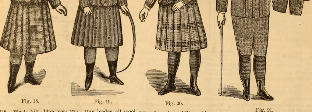 An illustration from Illustrated fashion catalogue : summer, 1890, 1890, leaf 25