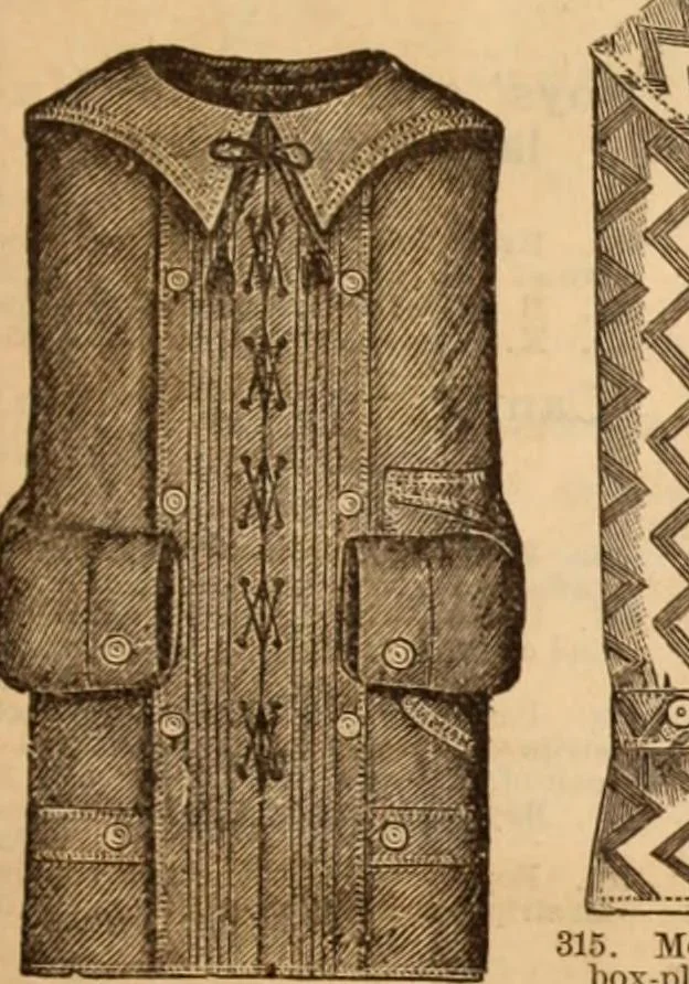 An illustration from Illustrated fashion catalogue : summer, 1890, 1890, leaf 26