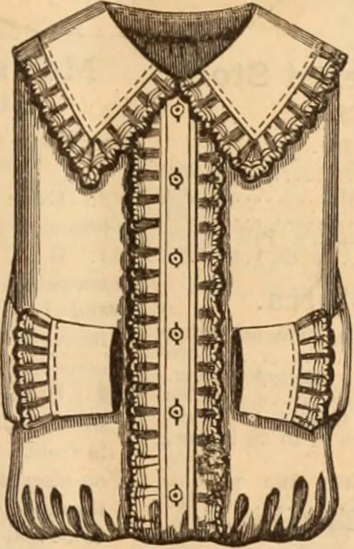 An illustration from Illustrated fashion catalogue : summer, 1890, 1890, leaf 26