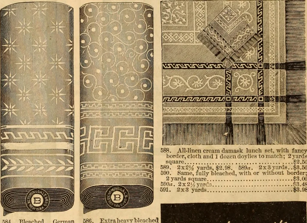 An illustration from Illustrated fashion catalogue : summer, 1890, 1890, leaf 31