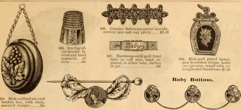 An illustration from Illustrated fashion catalogue : summer, 1890, 1890, leaf 42