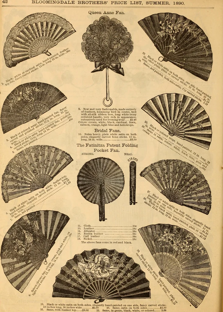 An illustration from Illustrated fashion catalogue : summer, 1890, 1890, leaf 43