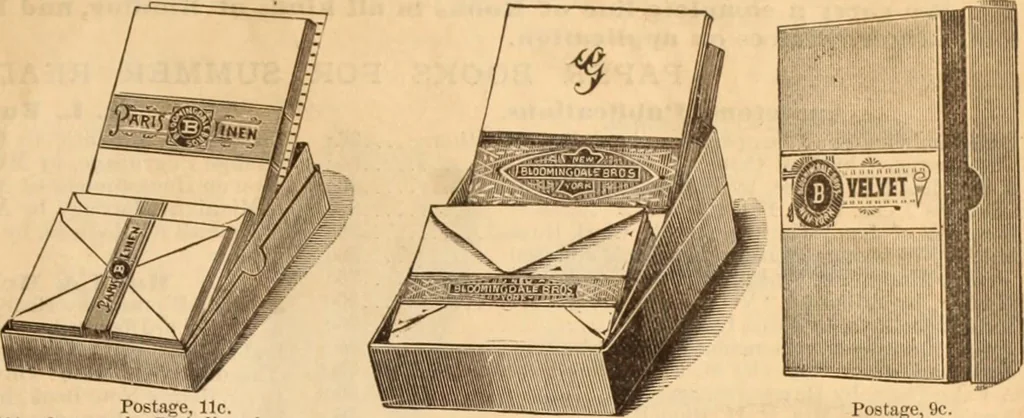 An illustration from Illustrated fashion catalogue : summer, 1890, 1890, leaf 44