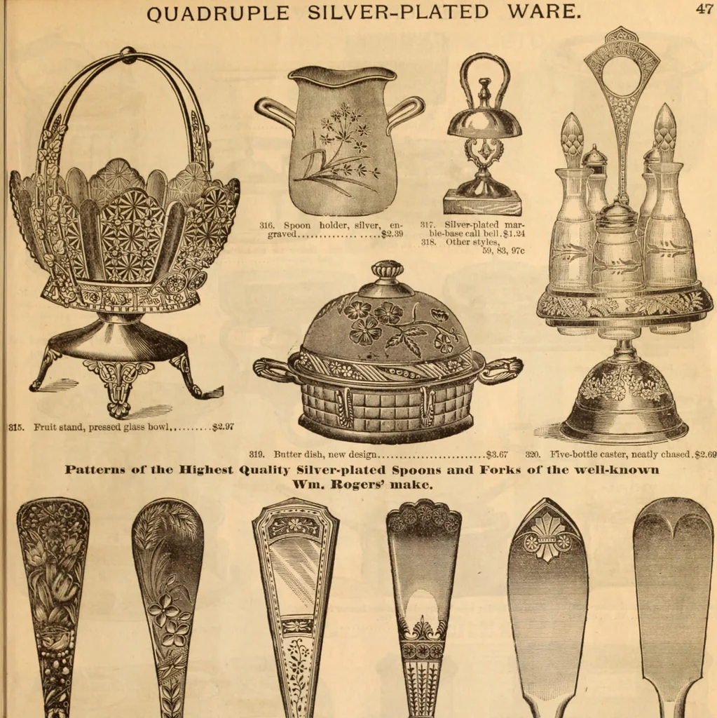 An illustration from Illustrated fashion catalogue : summer, 1890, 1890, leaf 48